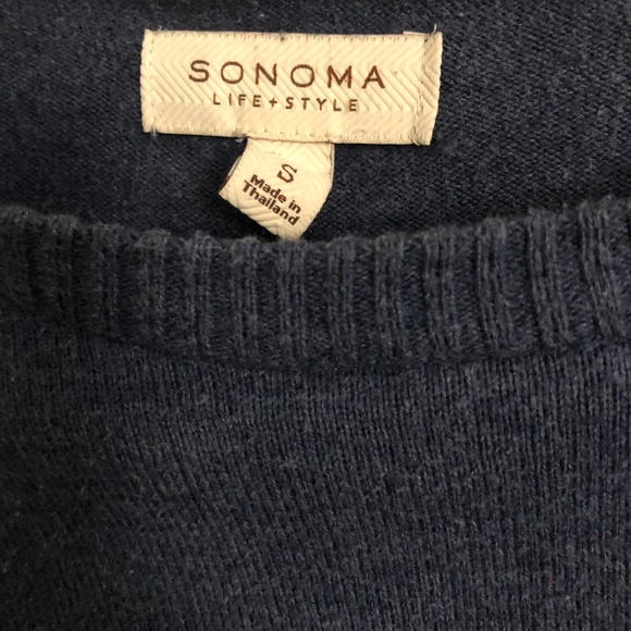 Blue Stripe Sweater - Picture 2 of 3